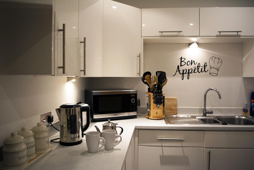 Parc Y Bryn Serviced Apartments Aberystwyth Rom bilde